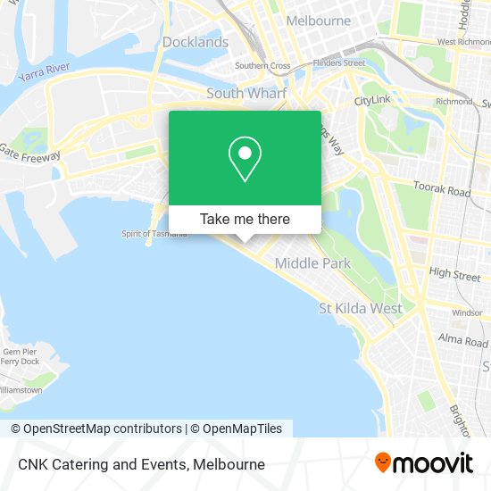 CNK Catering and Events map