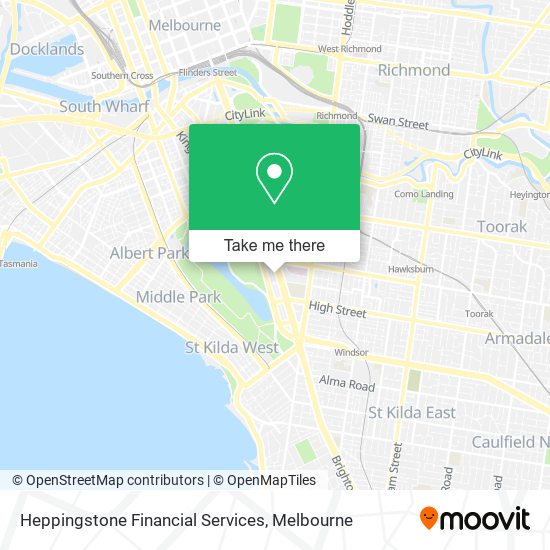 Heppingstone Financial Services map