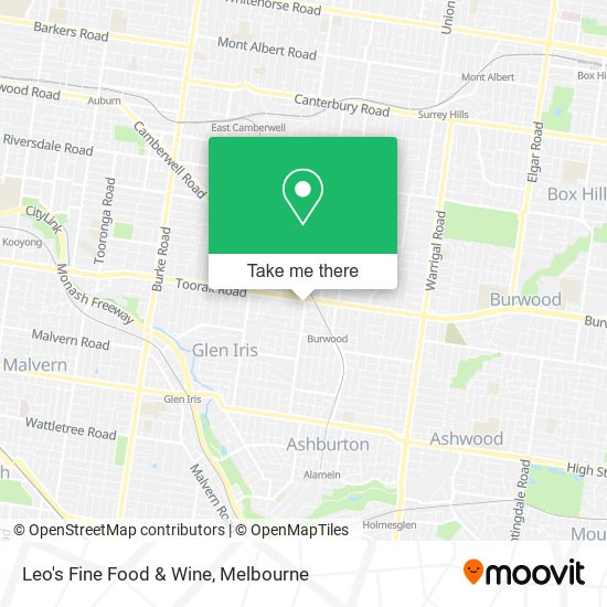 Leo's Fine Food & Wine map