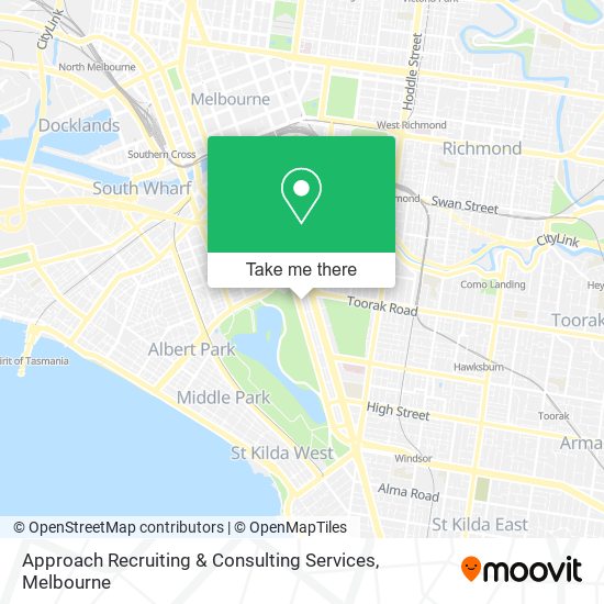 Approach Recruiting & Consulting Services map