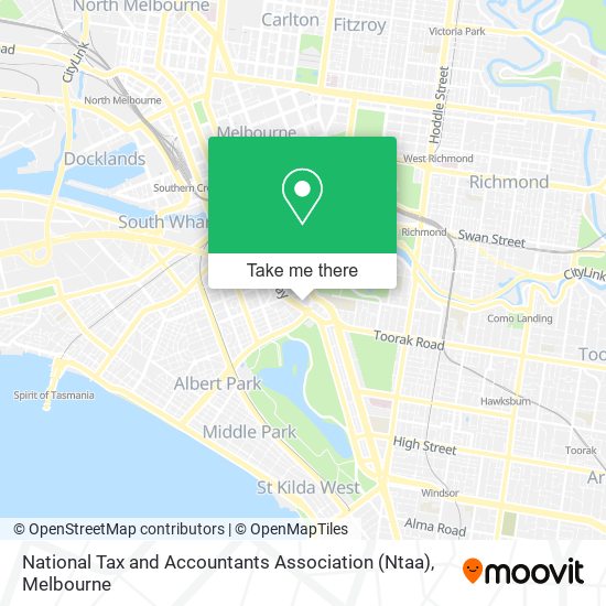 National Tax and Accountants Association (Ntaa) map