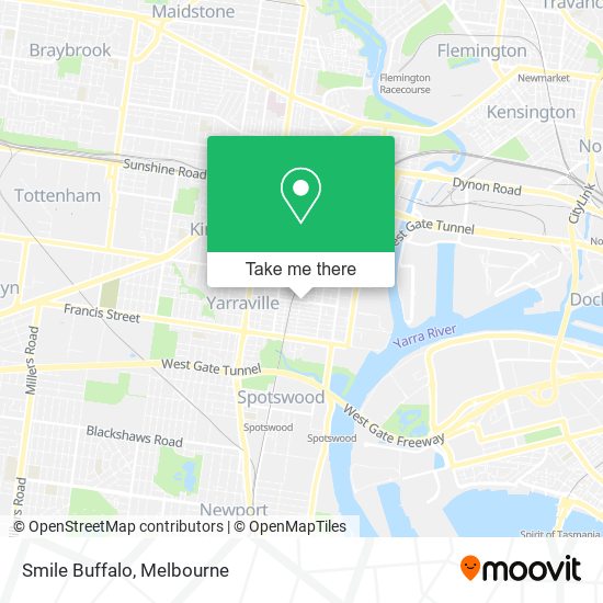 Smile Buffalo map