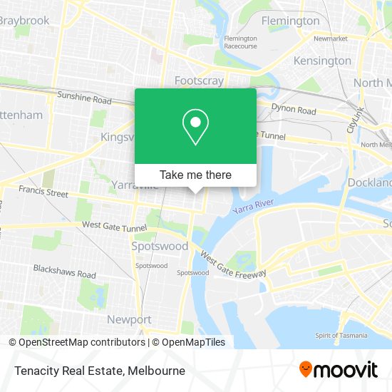 Tenacity Real Estate map
