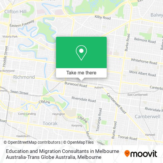 Education and Migration Consultants in Melbourne Australia-Trans Globe Australia map