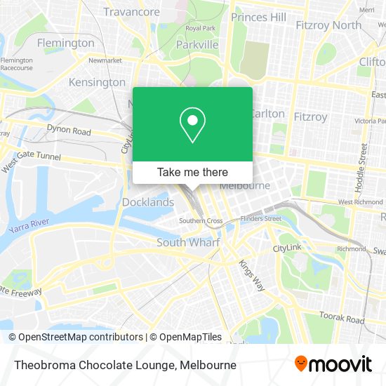 Theobroma Chocolate Lounge map