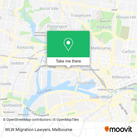 WLW Migration Lawyers map