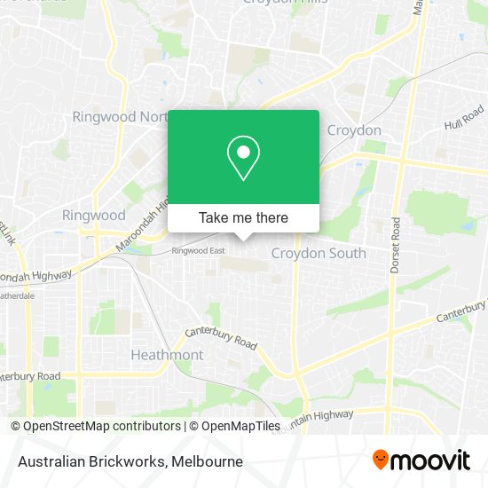 Australian Brickworks map