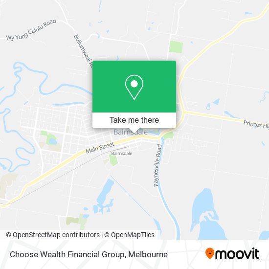 Mapa Choose Wealth Financial Group