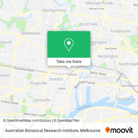 Australian Botanical Research Institute map