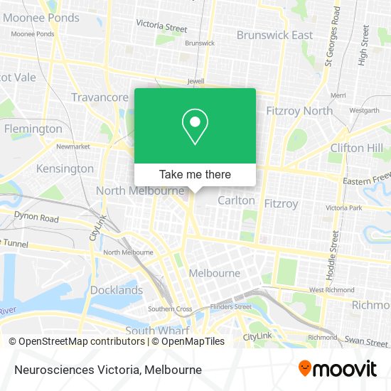 Neurosciences Victoria map