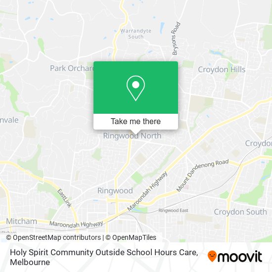 Mapa Holy Spirit Community Outside School Hours Care