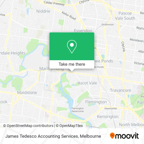 James Tedesco Accounting Services map