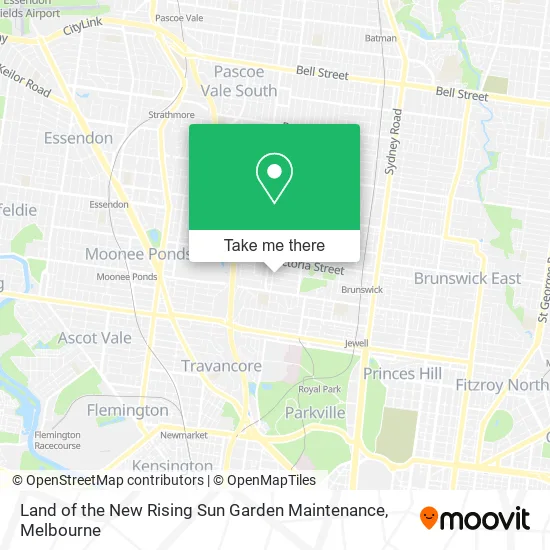 Land of the New Rising Sun Garden Maintenance map