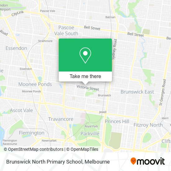 Brunswick North Primary School map