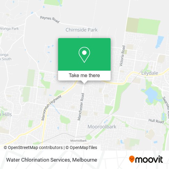 Water Chlorination Services map