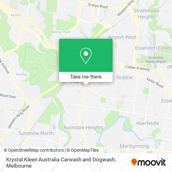 Mapa Krystal Kleen Australia Carwash and Dogwash