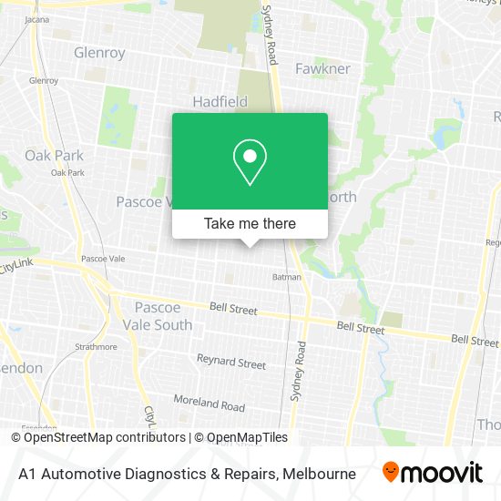 A1 Automotive Diagnostics & Repairs map