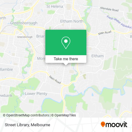 Street Library map