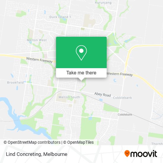Lind Concreting map