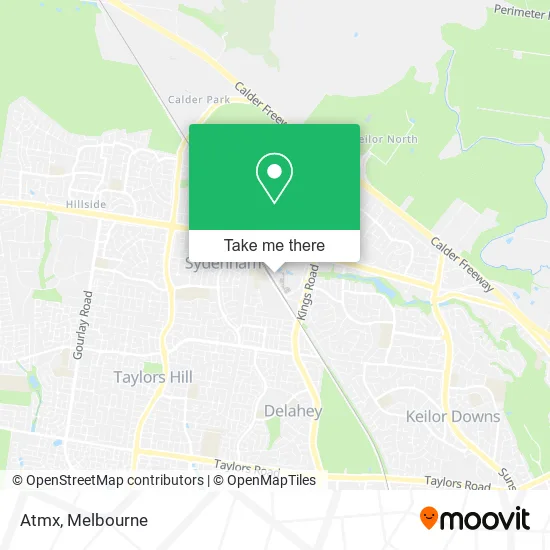 Atmx map