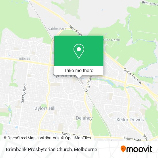 Brimbank Presbyterian Church map