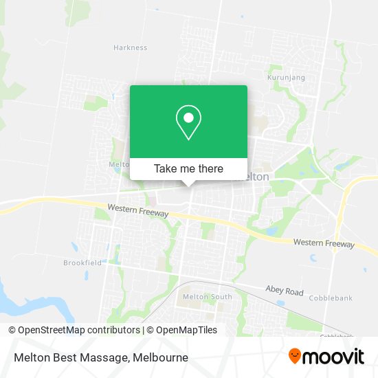 Melton Best Massage map
