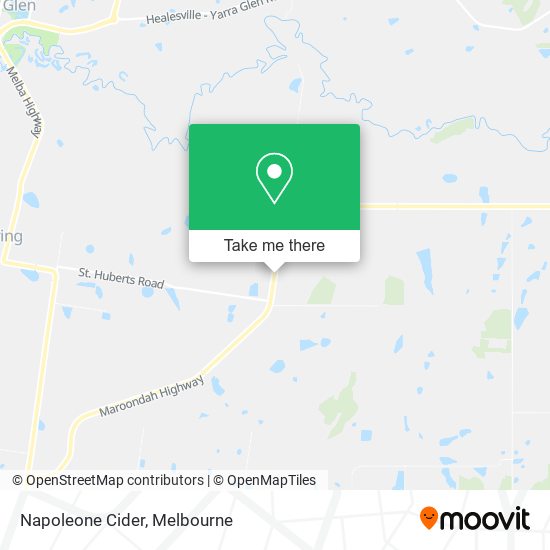 Napoleone Cider map