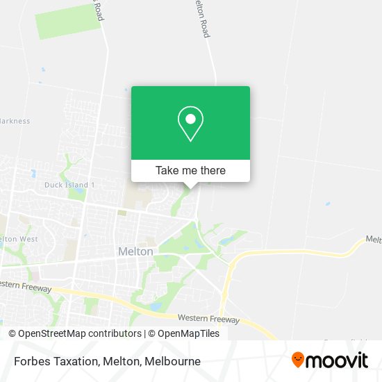 Forbes Taxation, Melton map