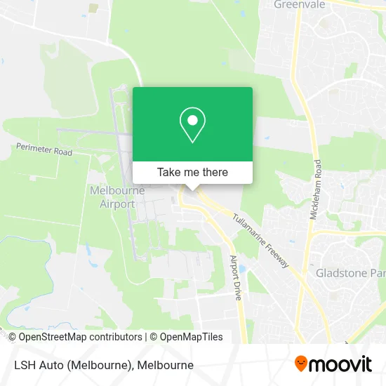 Mapa LSH Auto (Melbourne)