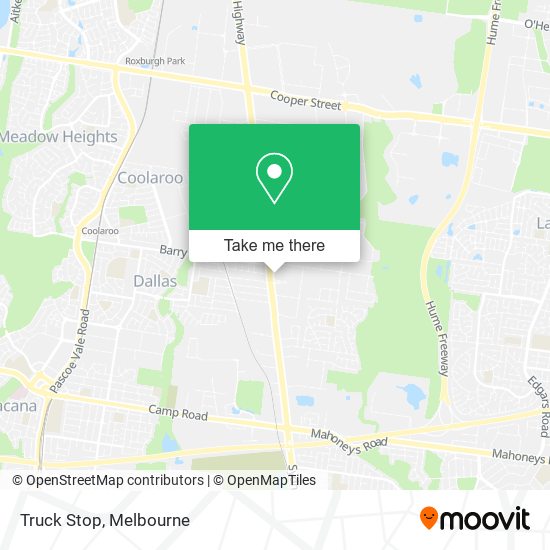 Truck Stop map