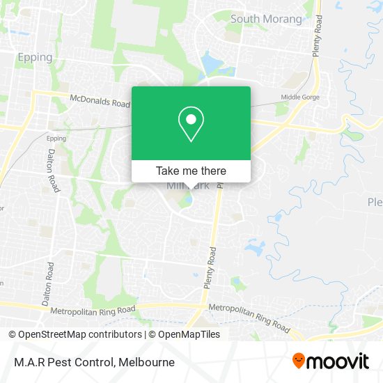 M.A.R Pest Control map