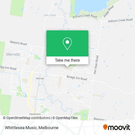 Whittlesea Music map