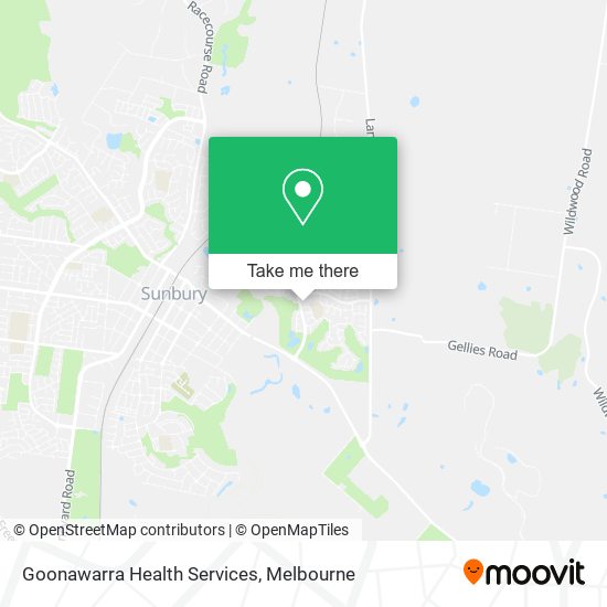 Mapa Goonawarra Health Services