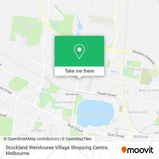 Stockland Wendouree Village Shopping Centre map
