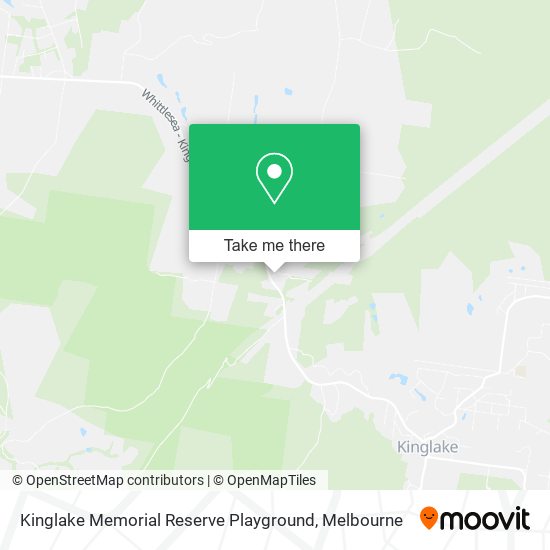 Kinglake Memorial Reserve Playground map