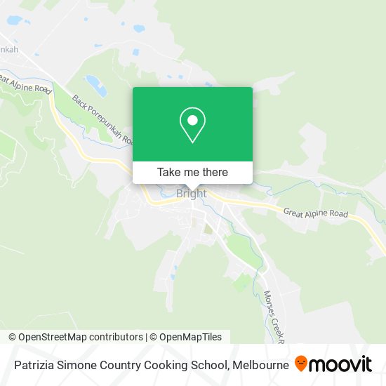 Patrizia Simone Country Cooking School map