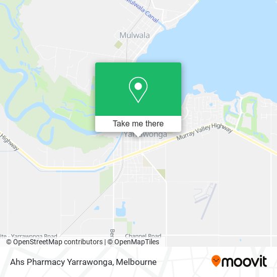 Ahs Pharmacy Yarrawonga map