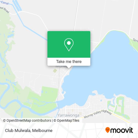 Club Mulwala map