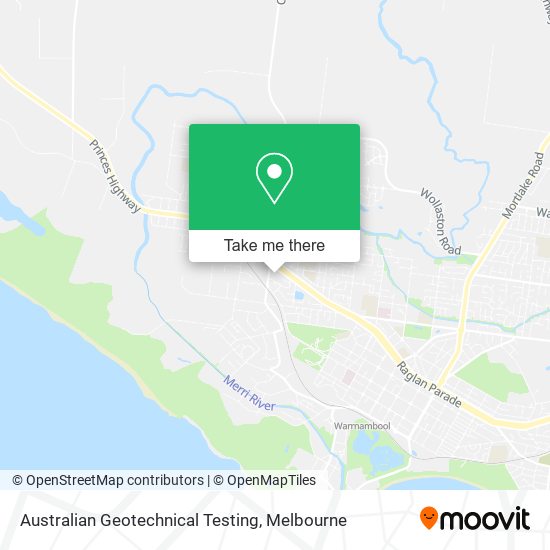 Australian Geotechnical Testing map