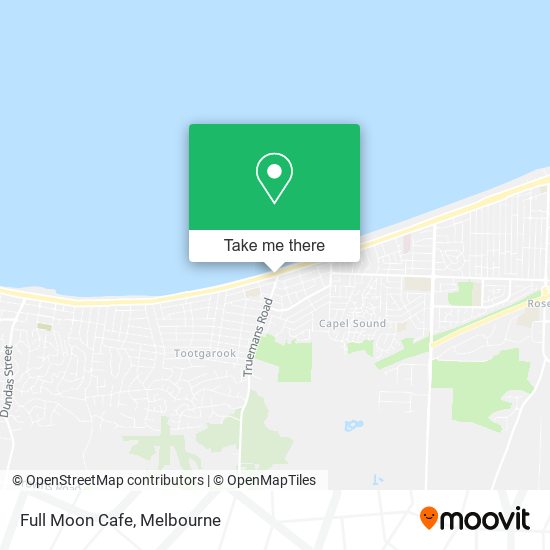 Full Moon Cafe map