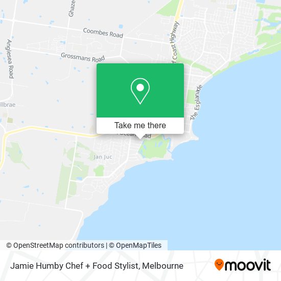 Jamie Humby Chef + Food Stylist map