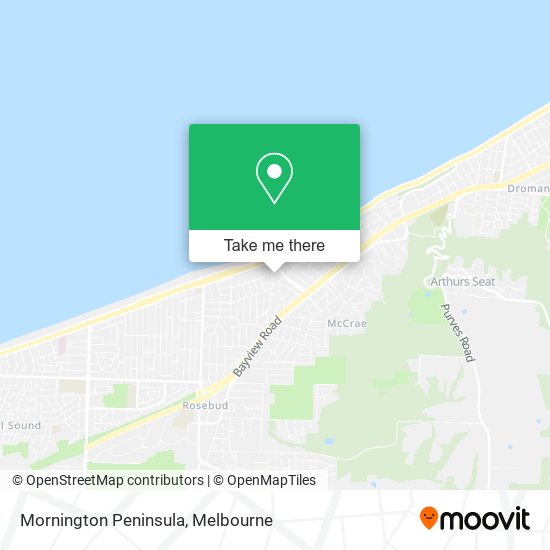 Mornington Peninsula map