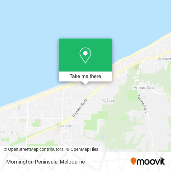 Mornington Peninsula map