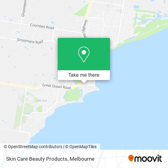Skin Care Beauty Products map