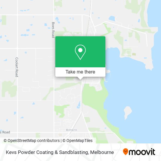 Kevs Powder Coating & Sandblasting map