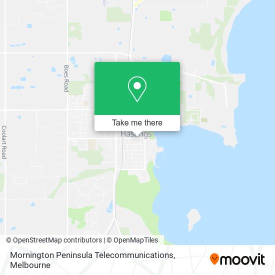 Mornington Peninsula Telecommunications map