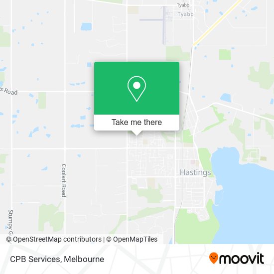 CPB Services map