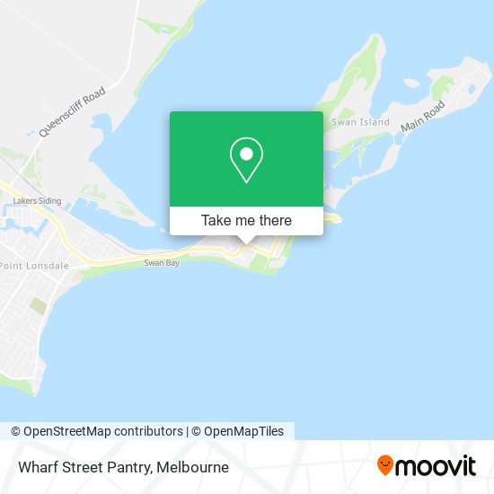 Mapa Wharf Street Pantry