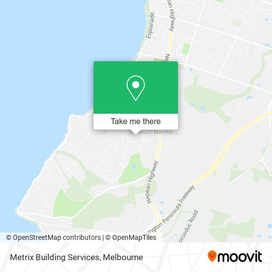 Metrix Building Services map