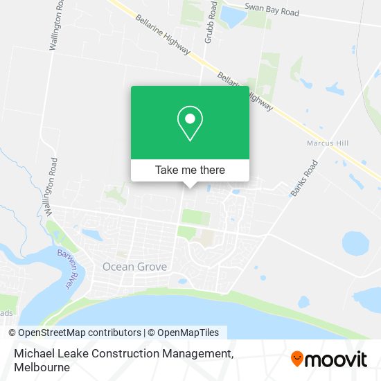 Michael Leake Construction Management map